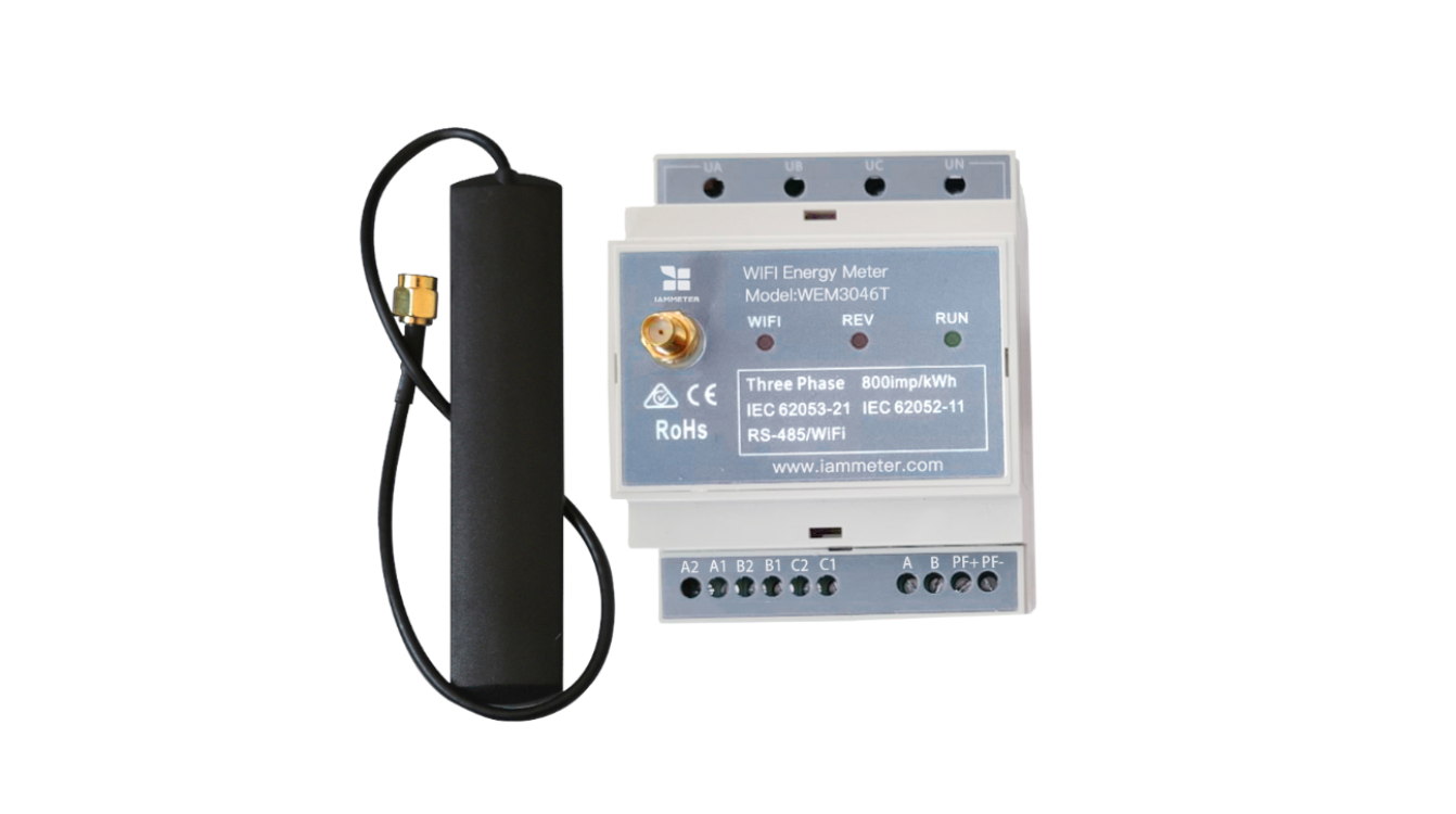 Трехфазный Wi-Fi счетчик энергии (WEM3046T)